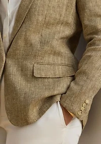 Women's Linen Herringbone Blazer