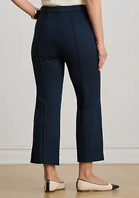 Women's Twill Flare Ankle Pants