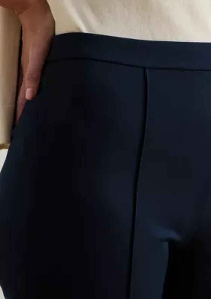 Women's Twill Flare Ankle Pants