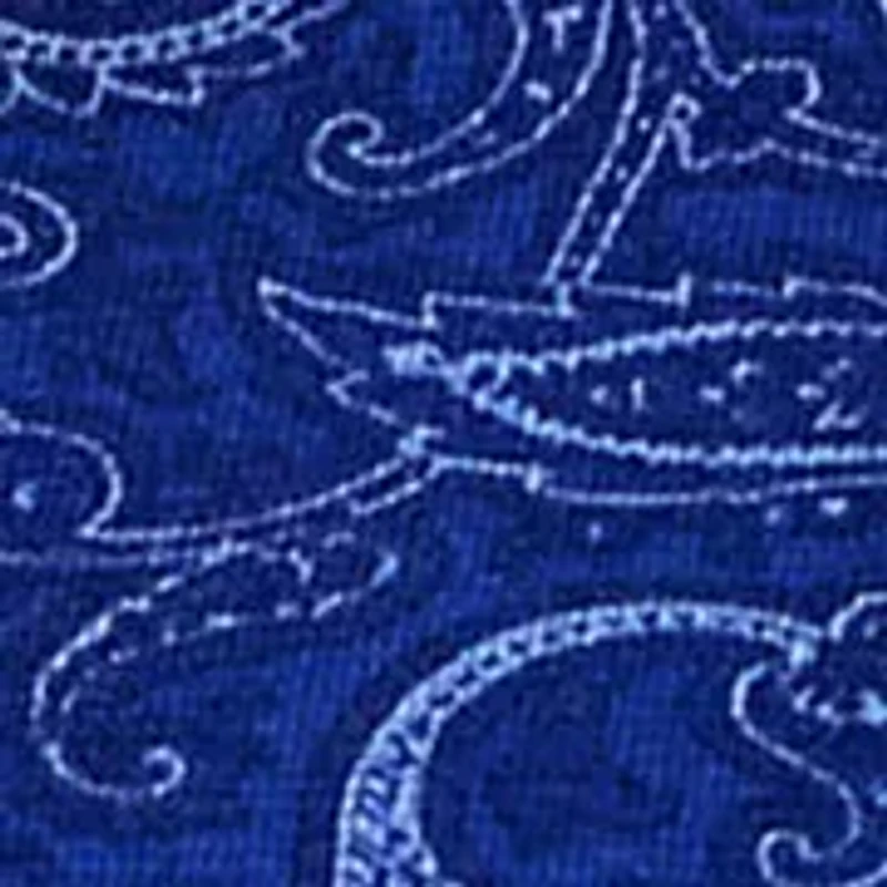 Plus Paisley Short Sleeve Sweater