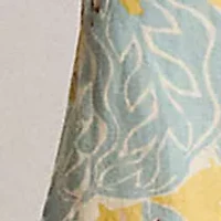 Women's Floral Linen Shirtdress