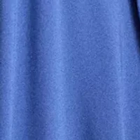 Petite Belted Crepe Dress