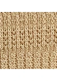 Women's Pointelle-Knit Sleeveless Gown