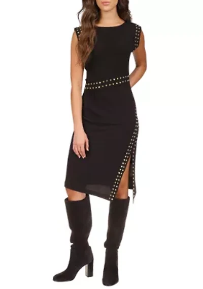 Women's Sleeveless Astor Stud Dress