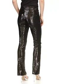Women's Split Hem Sequin Pants