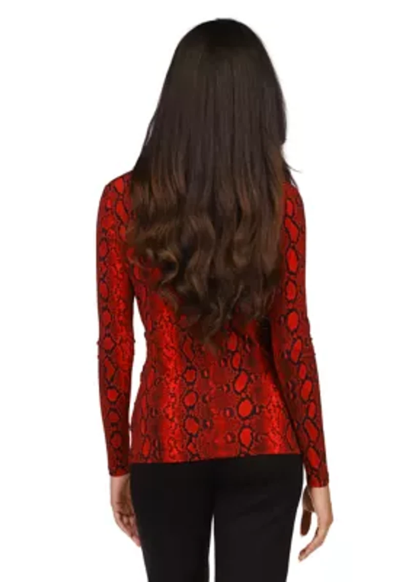 Women's Crossover Border Top