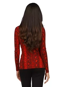 Women's Crossover Border Top