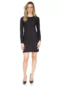 Women's Lace Inset Mini Dress