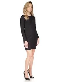 Women's Lace Inset Mini Dress