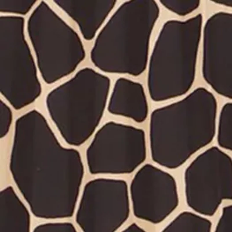 Women's Saturated Mosaic Giraffe Print Pleated Chain Top