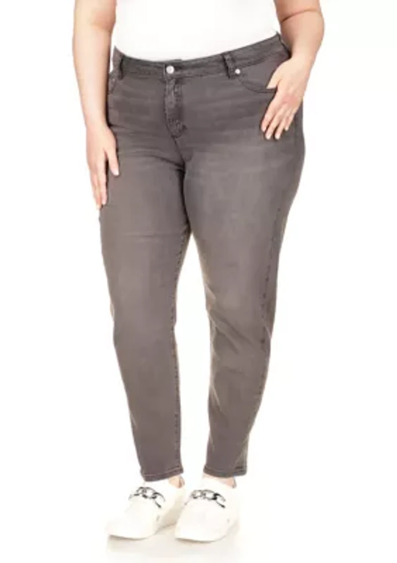 Plus High Rise Straight Skinny Selma Jeans