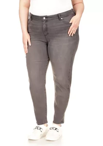 Plus High Rise Straight Skinny Selma Jeans
