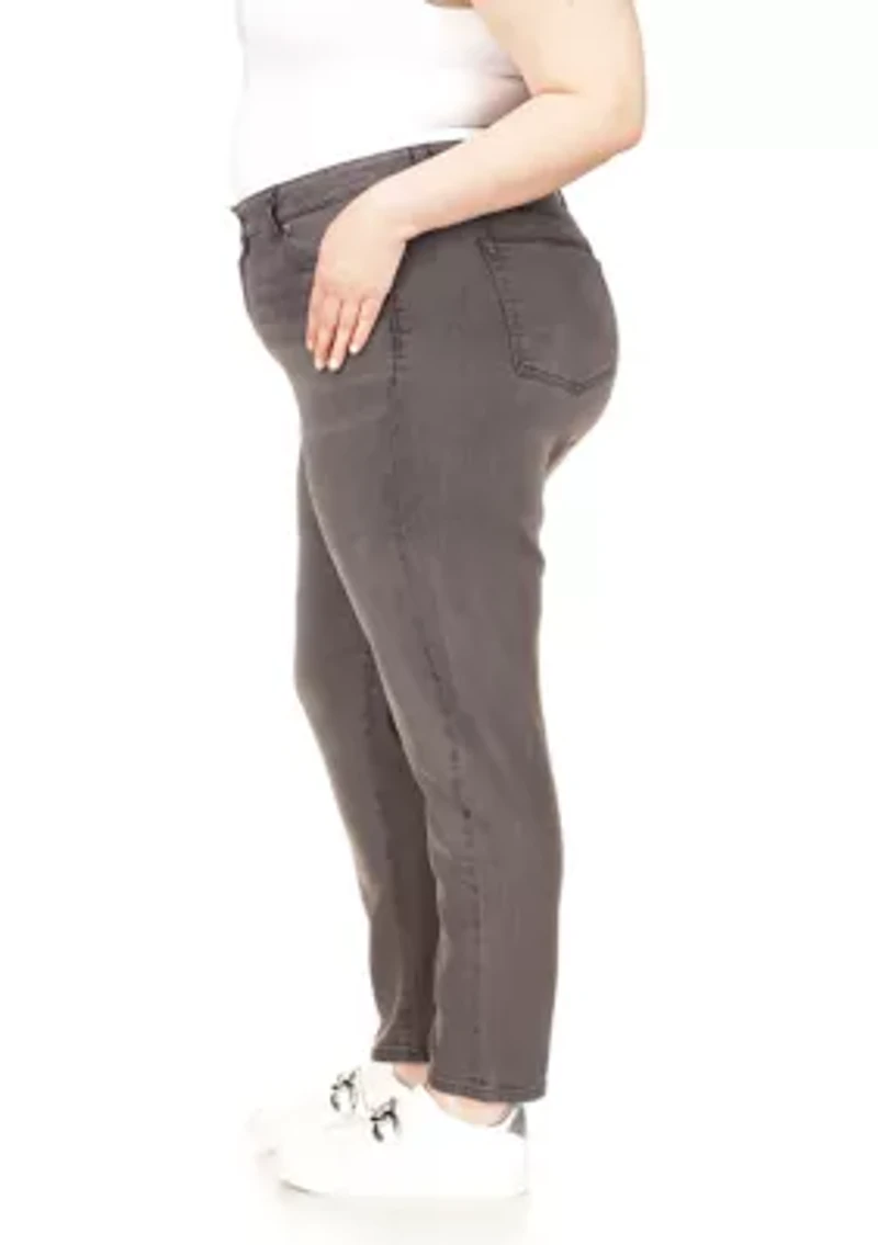 Plus High Rise Straight Skinny Selma Jeans