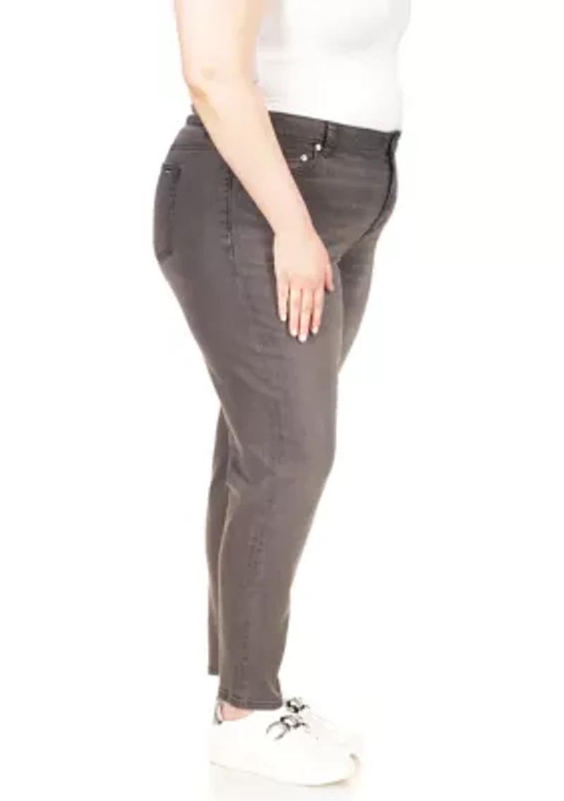 Plus High Rise Straight Skinny Selma Jeans