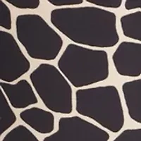 Plus Giraffe Printed Pull On Pants