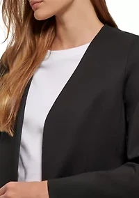 Women's V-Neck Ponte Blazer