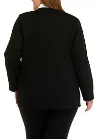 Plus Ponte Blazer