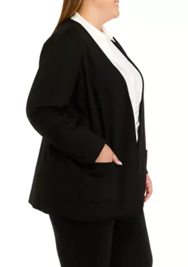 Plus Ponte Blazer