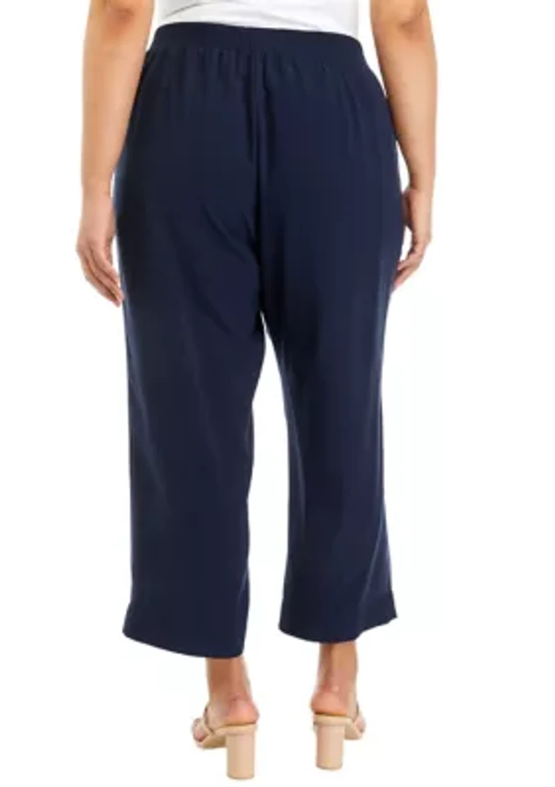 Plus Twill Pants