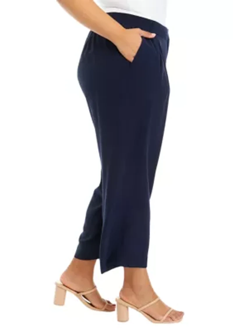 Plus Twill Pants