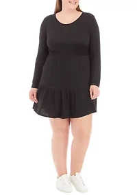 Plus Animal Printed Dress