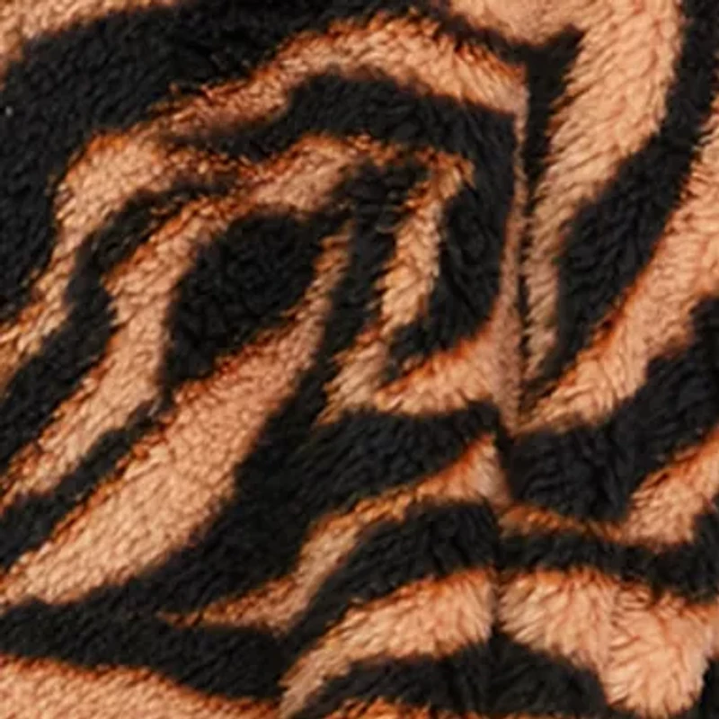 Juniors' Balloon Sleeve Zip Up Jacket with Printed Pocket