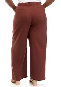 Plus Wide Leg Pants