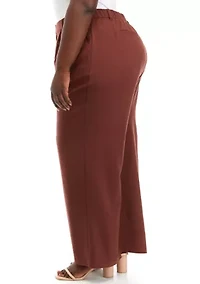 Plus Wide Leg Pants
