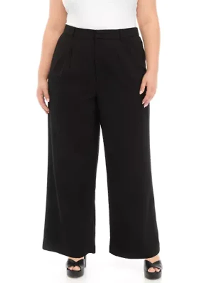 Plus Tailored Pants