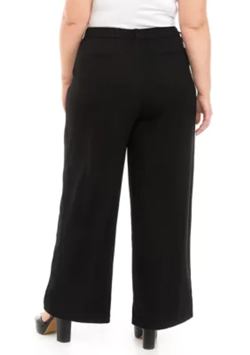 Plus Tailored Pants