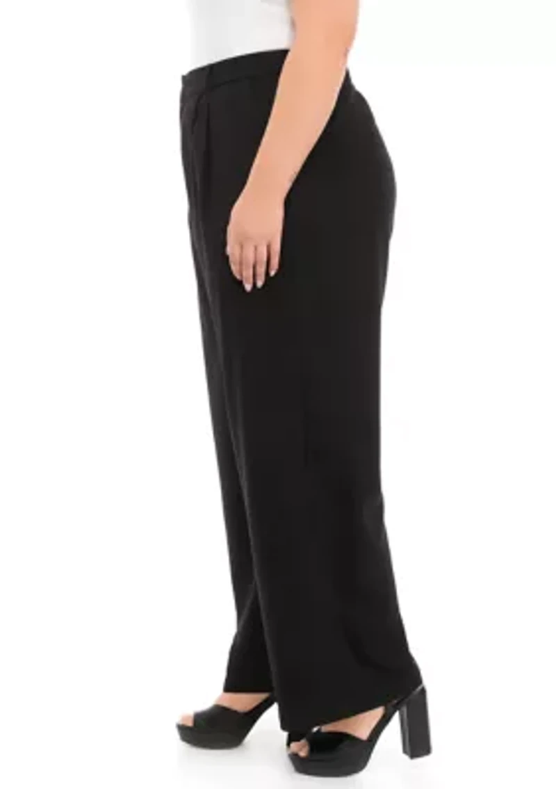 Plus Tailored Pants