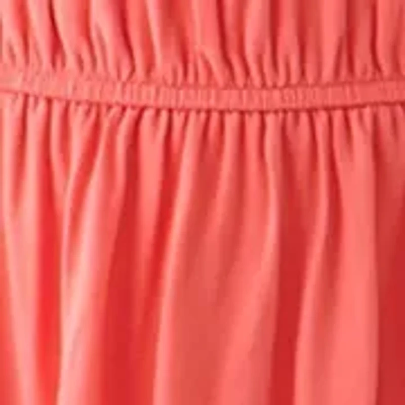 Plus Puff Sleeve Textured Dress