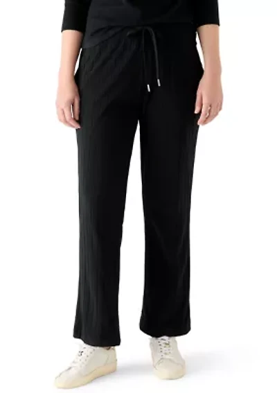 Women's Brushed Rib Flare Pants