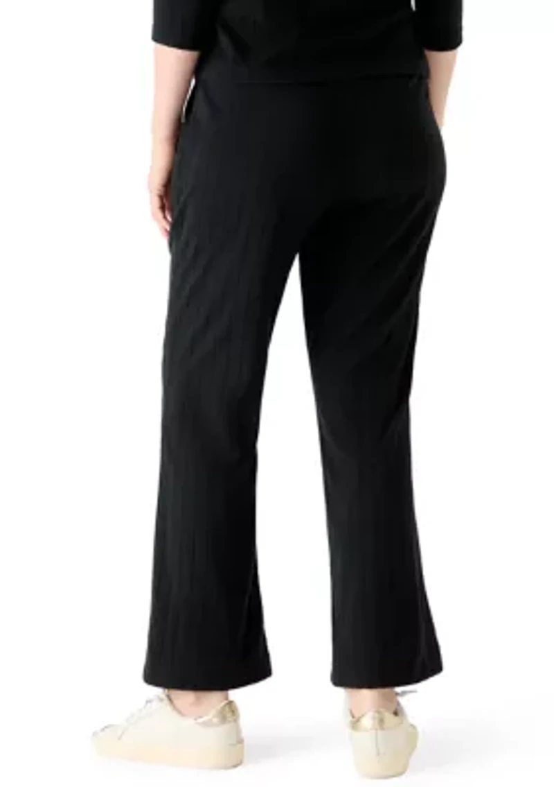 Women's Brushed Rib Flare Pants
