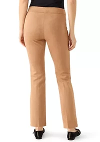 Women's Vegan Suede Flare Pants