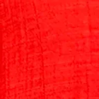 Plus 3/4 Sleeve Eyelet Inset Woven Top