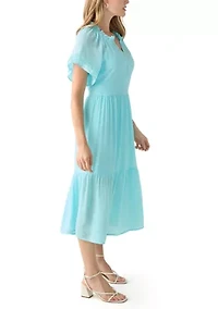 Petite Island Paradise Midi Dress
