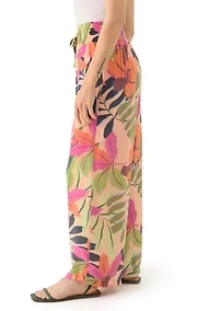 Petite Striped Trousers