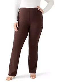 Plus Ponte Bootcut Pants