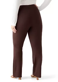Plus Ponte Bootcut Pants