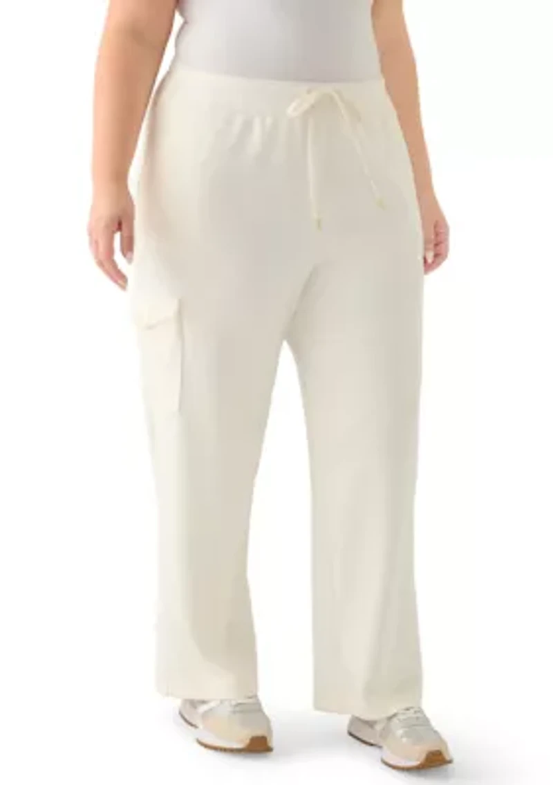 Plus Tradewinds Scuba Piqué Cargo Pants