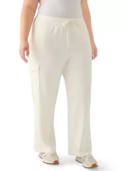 Plus Tradewinds Scuba Piqué Cargo Pants