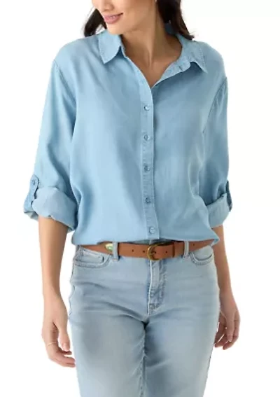 Women's Long Sleeve Tunic Top