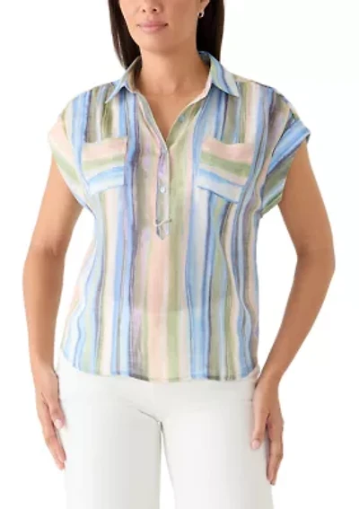 Women's Short Sleeve Camp Shirt