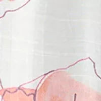 Plus Bell Sleeve Printed Off the Shoulder Top