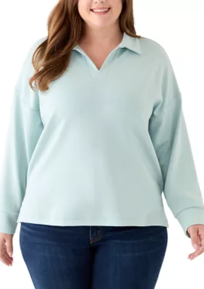 Plus Scuba Polo Shirt