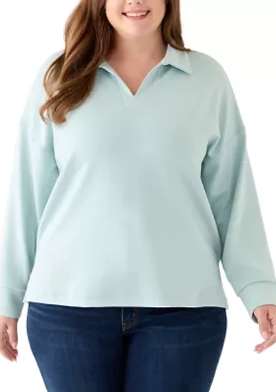 Plus Scuba Polo Shirt