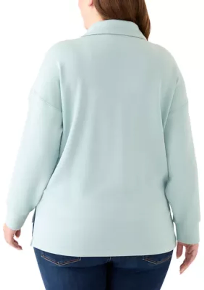 Plus Scuba Polo Shirt