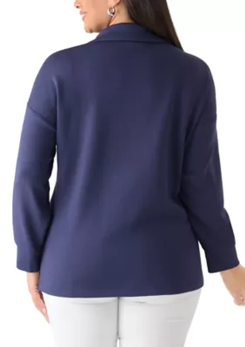 Plus Scuba Polo Shirt