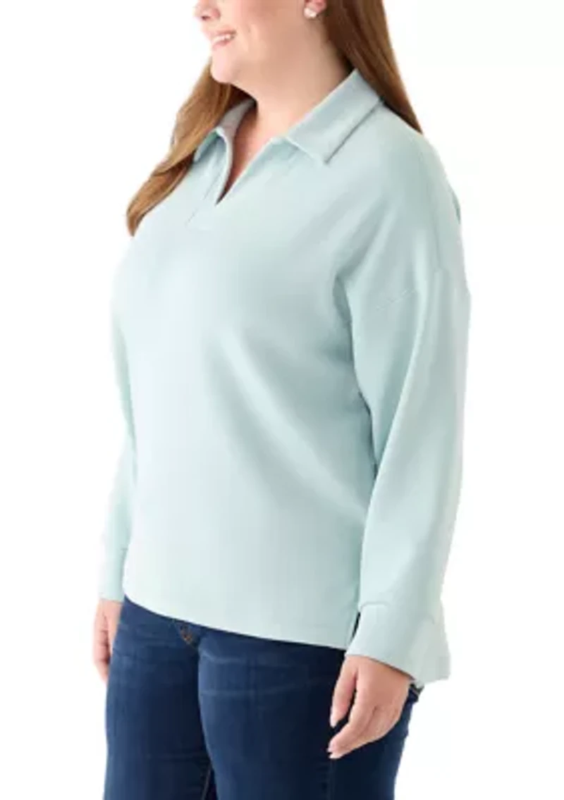 Plus Scuba Polo Shirt